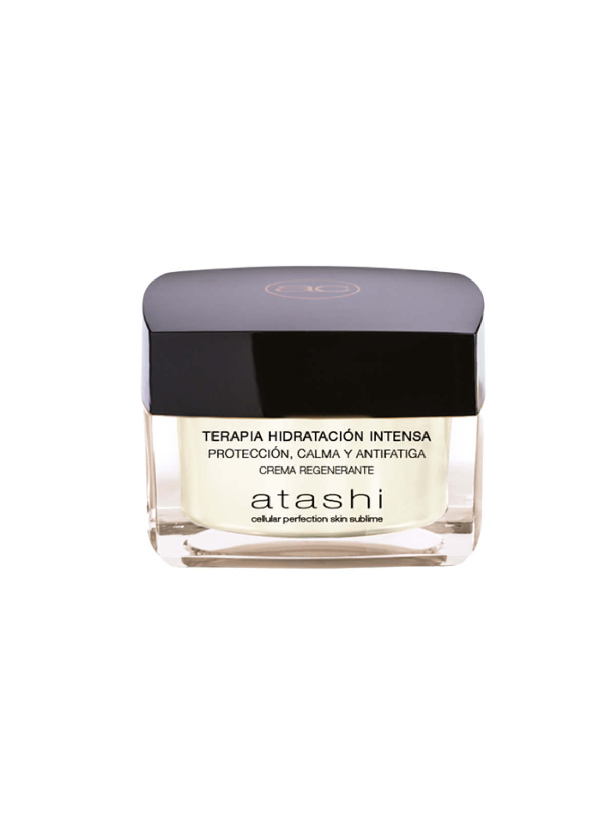 Atashi terapia hidratación intensa, protección, calma antifatiga, crema regenerante