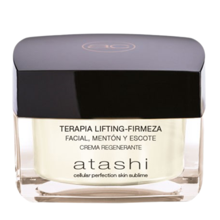 Atashi terapia lifting-firmeza facial, mentón y escote crema regenerante