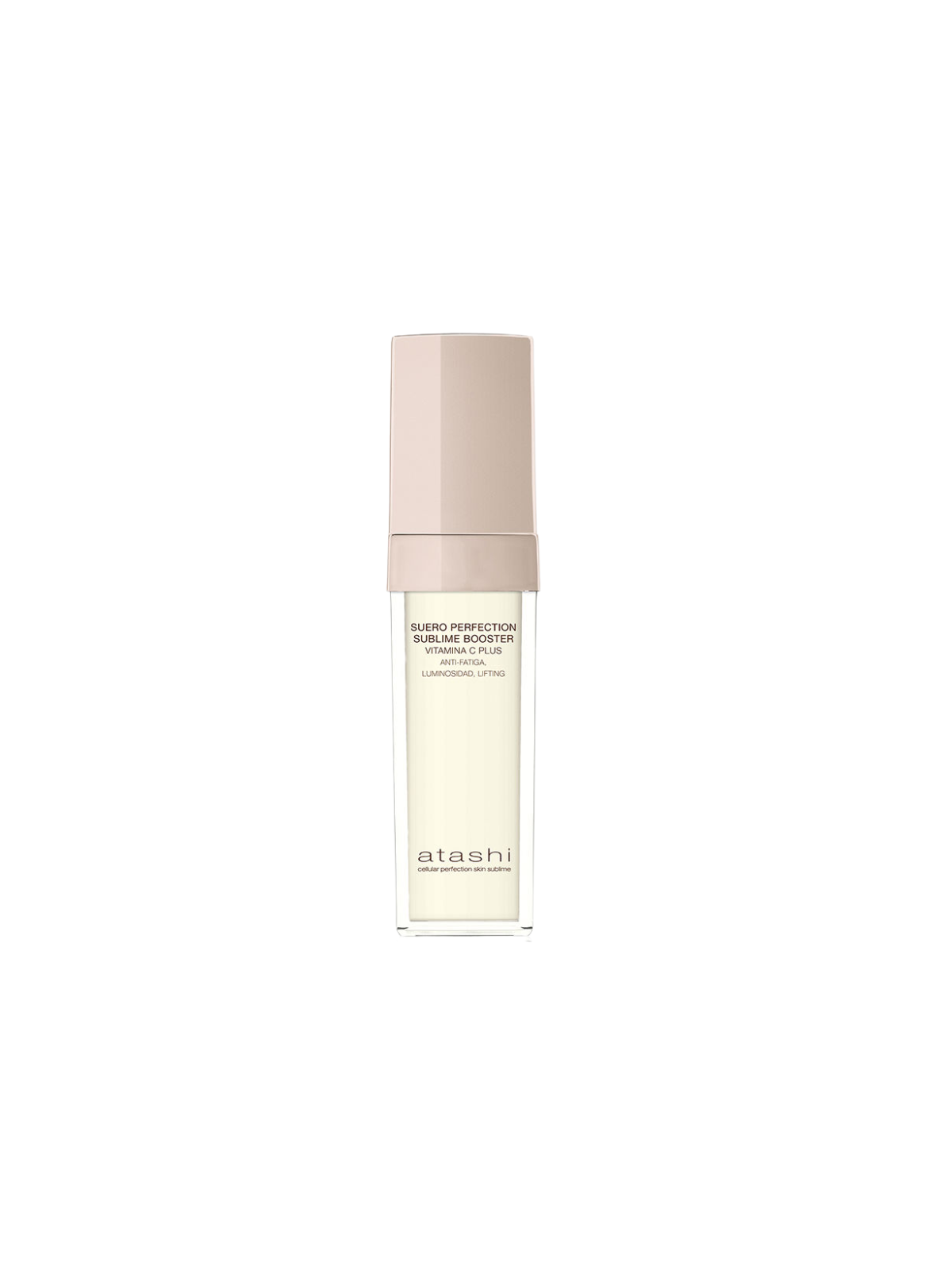 Atashi suero perfection sublime booster, anti-fatiga, luminosidad, lifting vit c plus