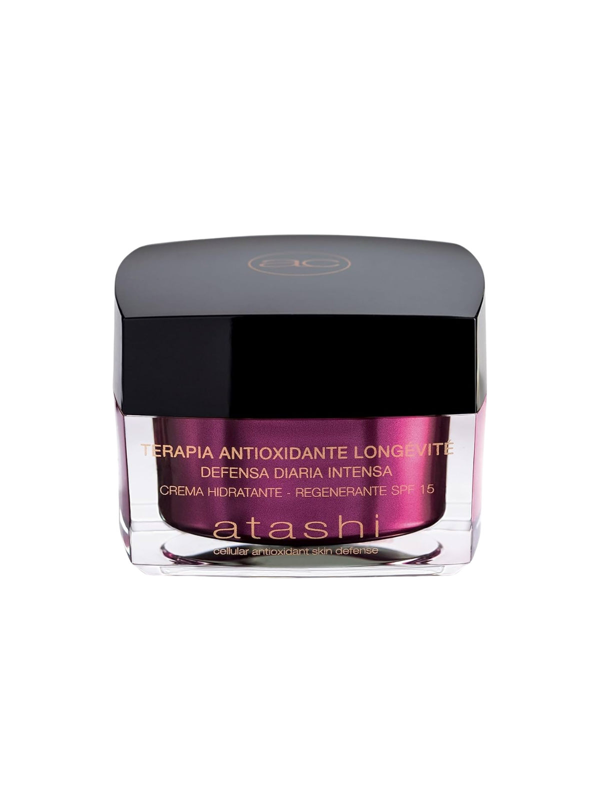Atashi antioxidante crema día hidratante-regenerante spf 15