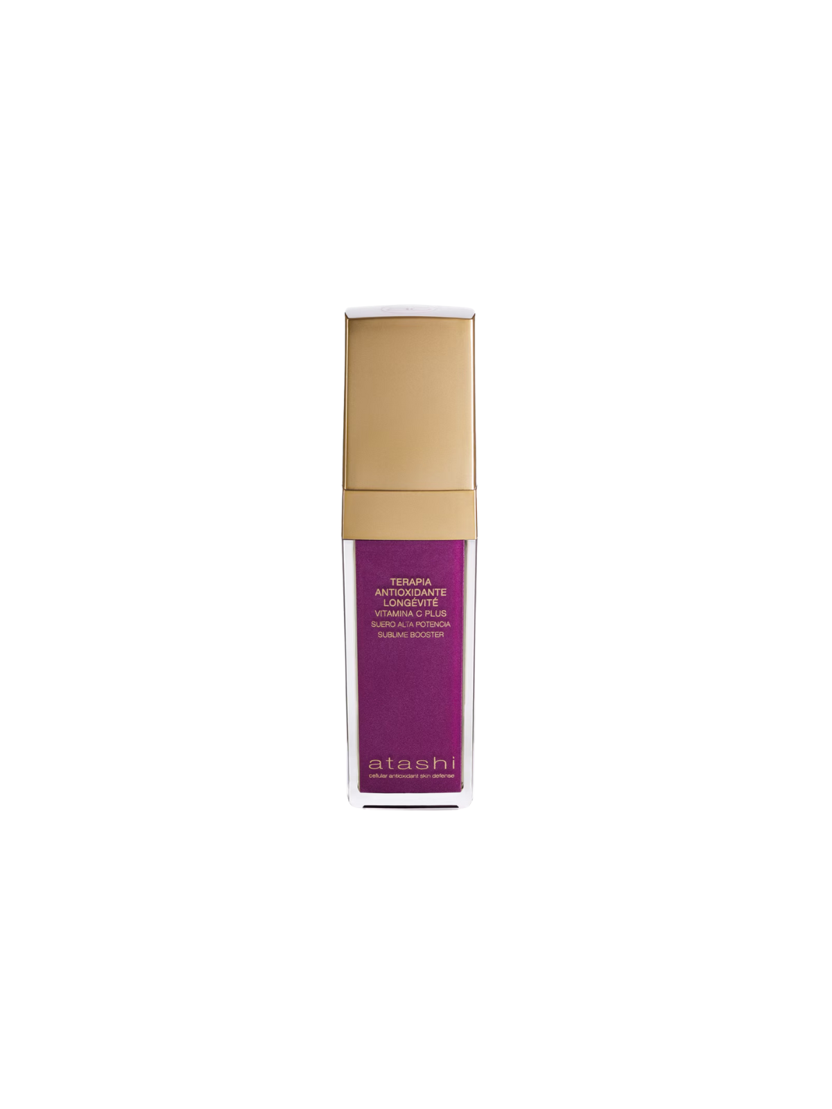 Atashi antioxidante suero alta potencia sublime booster vitamina c plus