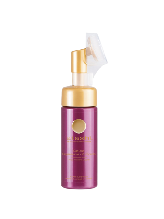Atashi antioxidante espuma regenerante purificante