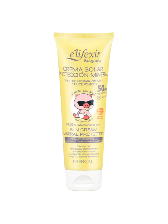 E´lifexir baby care crema solar mineral spf 50+