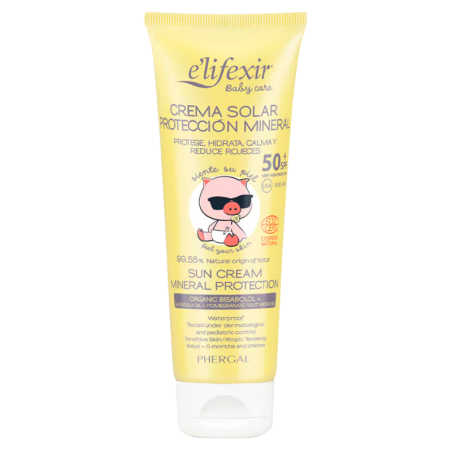 E´lifexir baby care crema solar mineral spf 50+