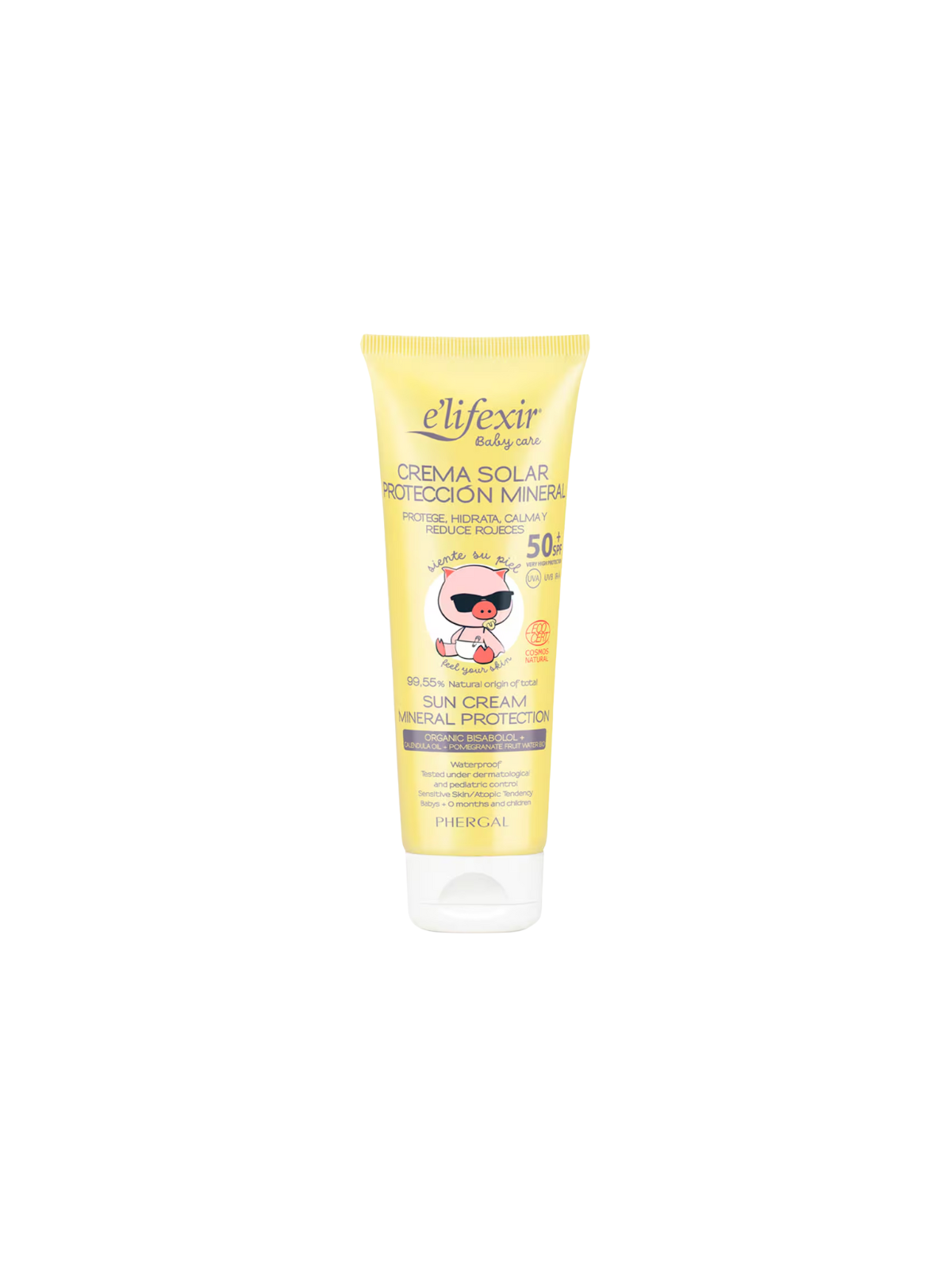 E´lifexir baby care crema solar mineral spf 50+