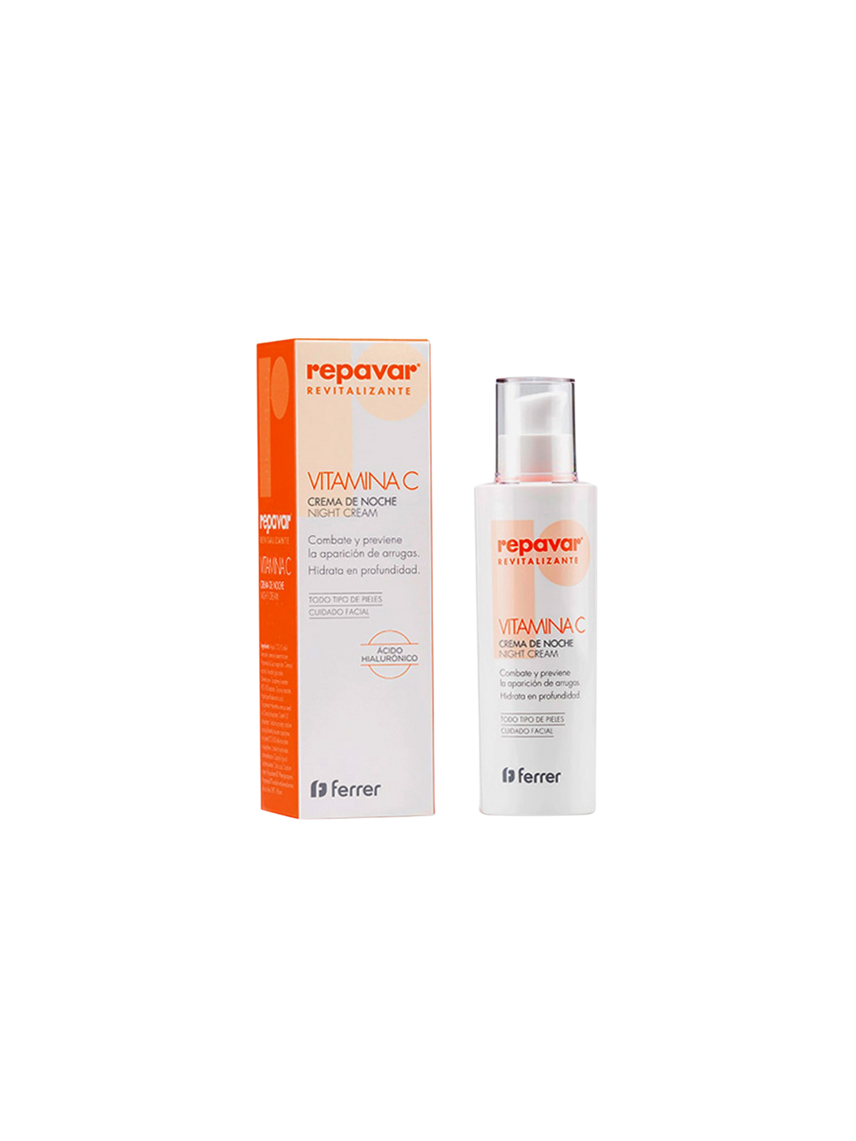 Repavar revitalizante crema de noche