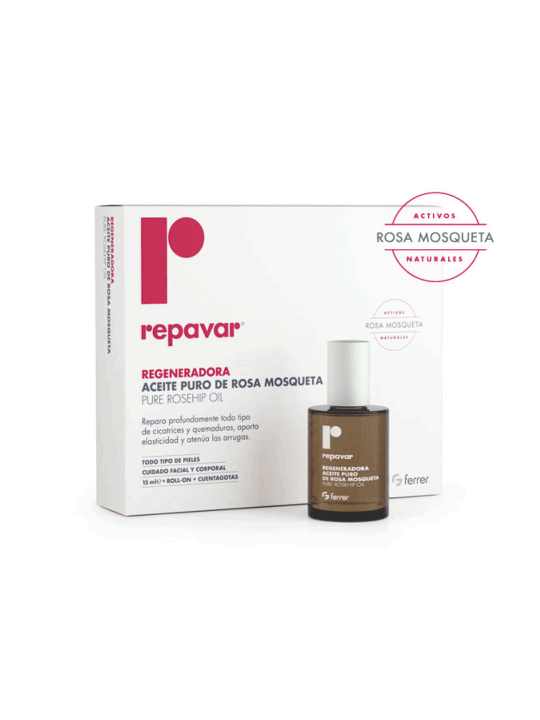 Repavar aceite puro rosa mosqueta