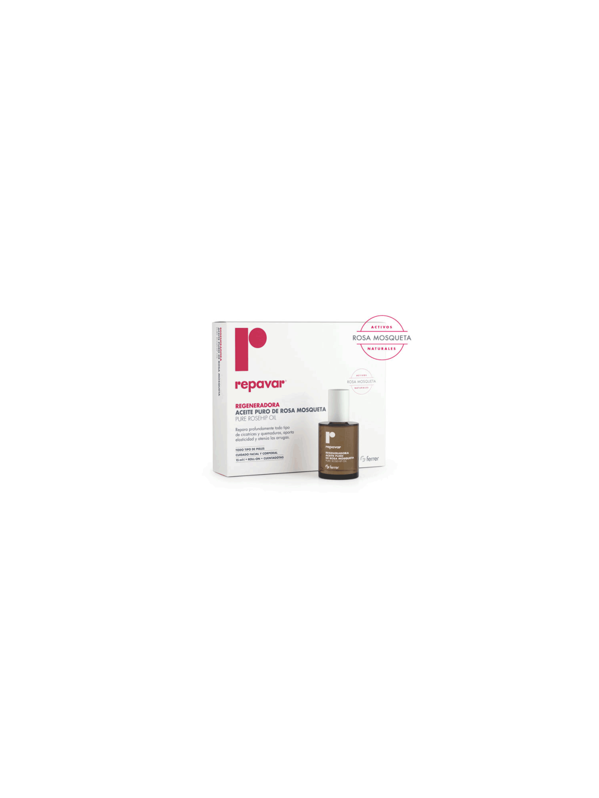 Repavar aceite puro rosa mosqueta