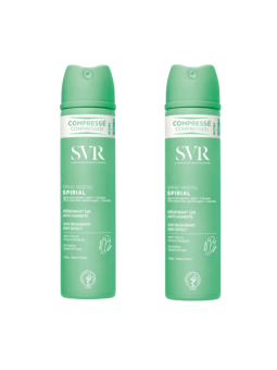 Svr desodorante spirial duplo spray vegetal 48 horas