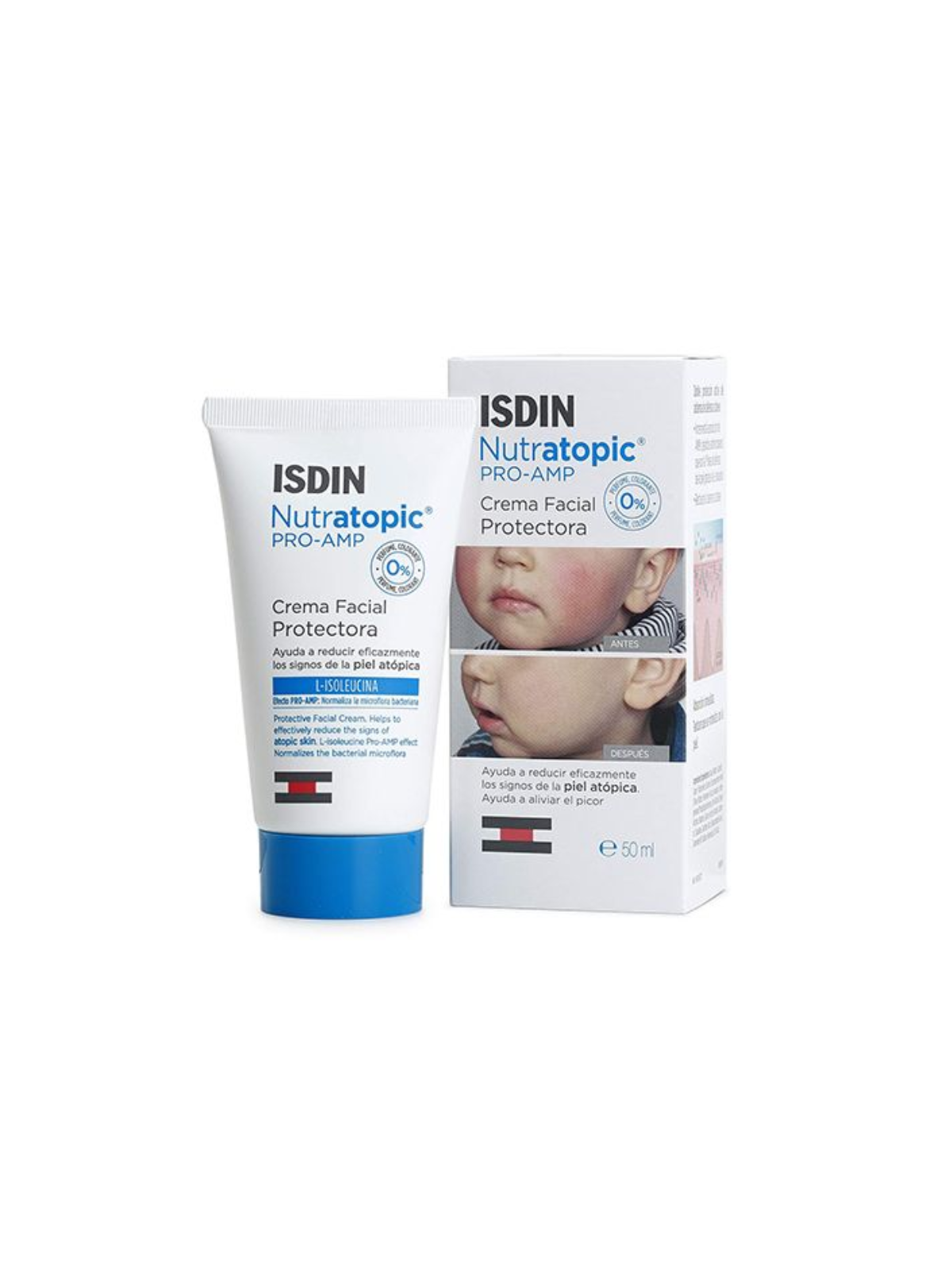 Isdin nutratopic crema facial pro-amp 50 ml