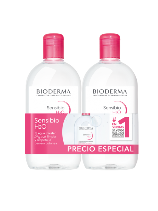 Bioderma Sensibio agua micelar duplo