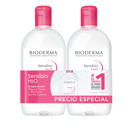 Bioderma Sensibio agua micelar duplo