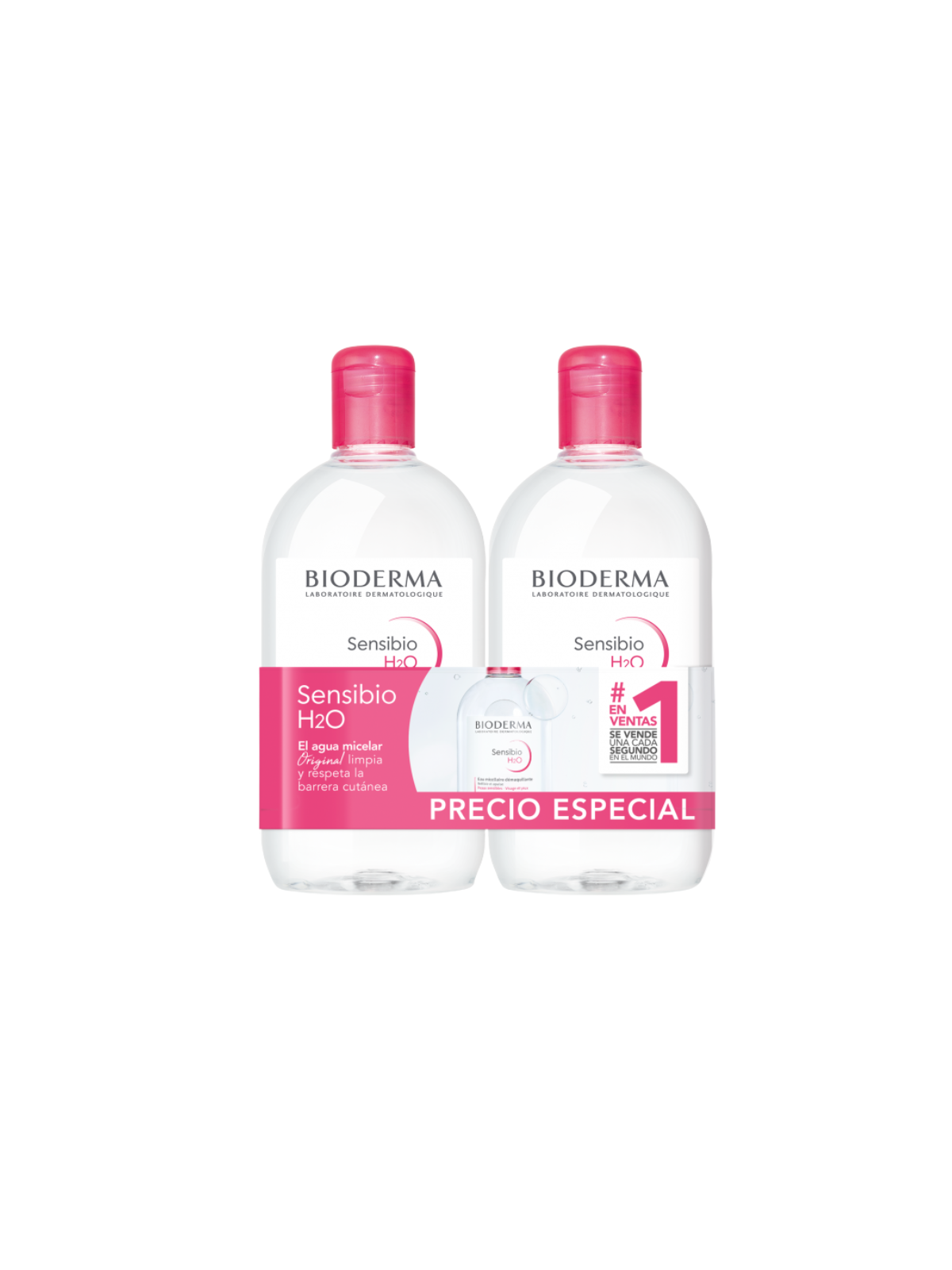 Bioderma Sensibio agua micelar duplo