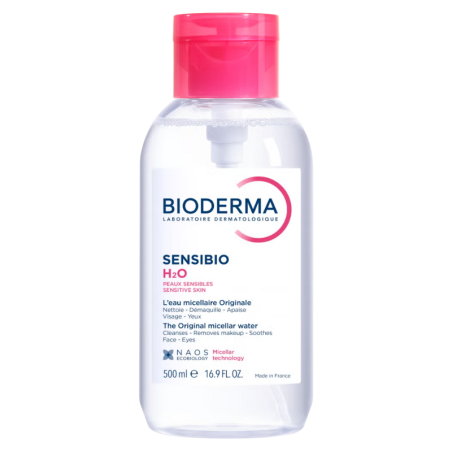 Bioderma Sensibio Agua Micelar con dosificador 500 ml