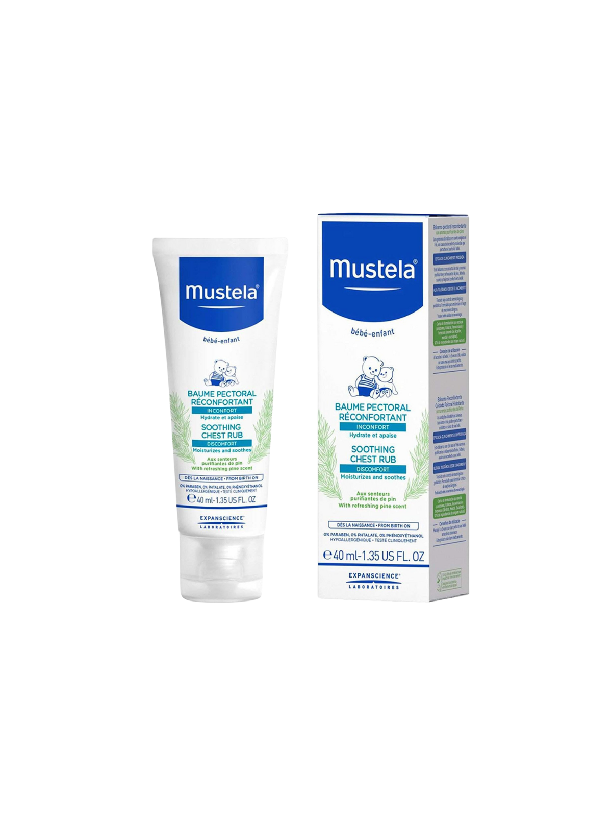 Mustela bálsamo reconfortante 40 ml