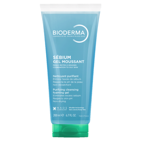 Bioderma Sebium gel moussant 200 ml