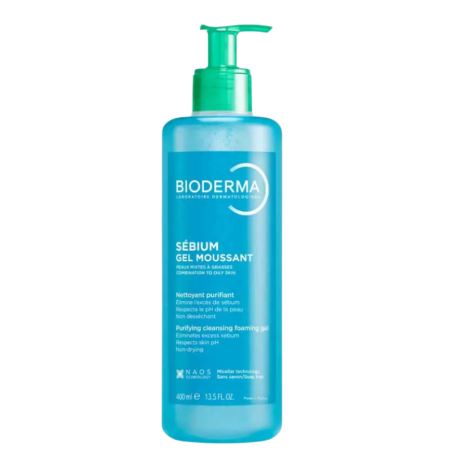 Bioderma Sebium gel moussant 400 ml