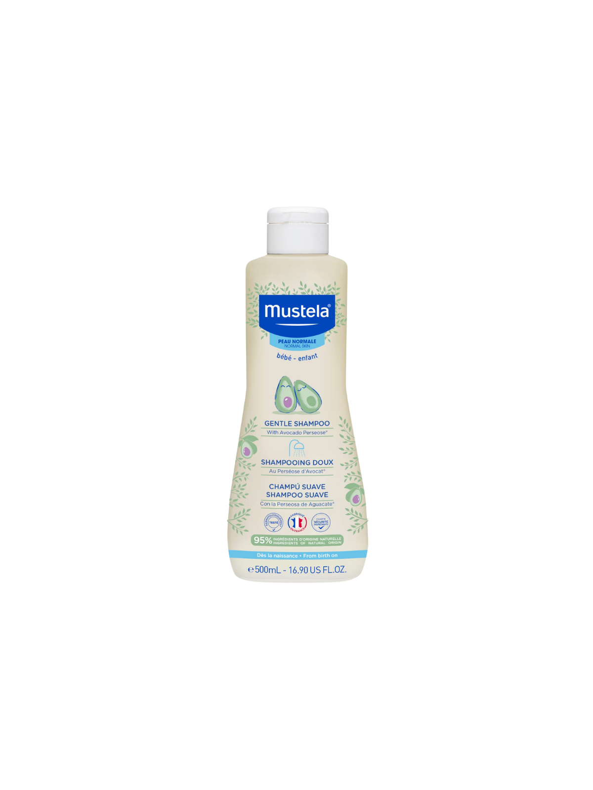 Mustela champu bebe 500ml
