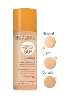 Bioderma photoderm nude touch spf 50+ dorado