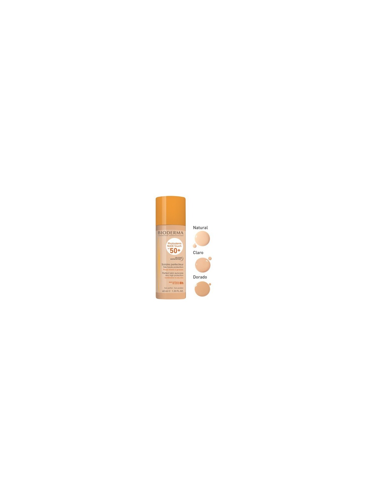 Bioderma photoderm nude touch spf 50+ dorado