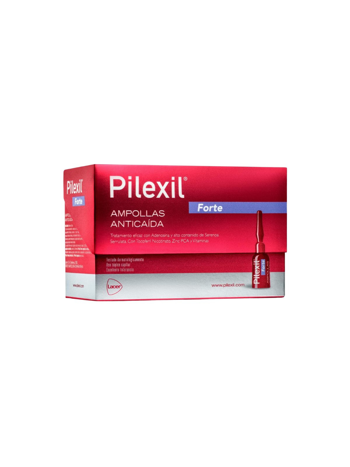 Pilexil forte ampollas anticaida