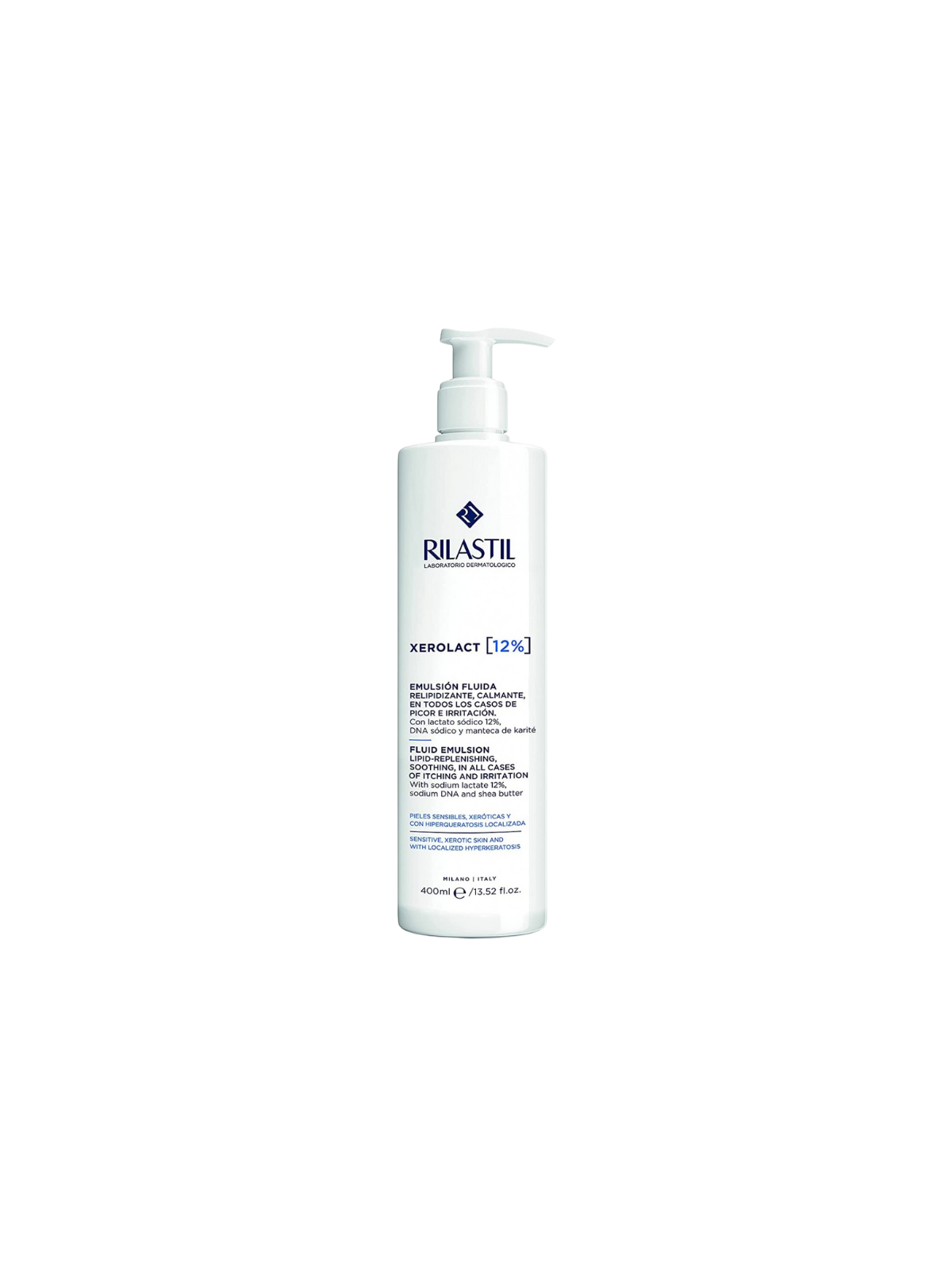 Rilastil xerolact 12% emulsión fluida 400ml