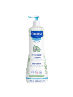 Mustela hydra bebe leche corporal 750 ml