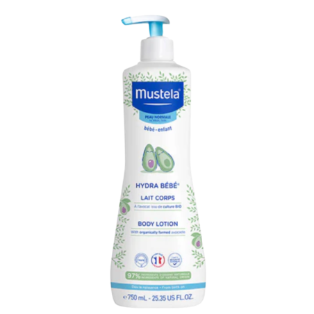 Mustela hydra bebe leche corporal 750 ml