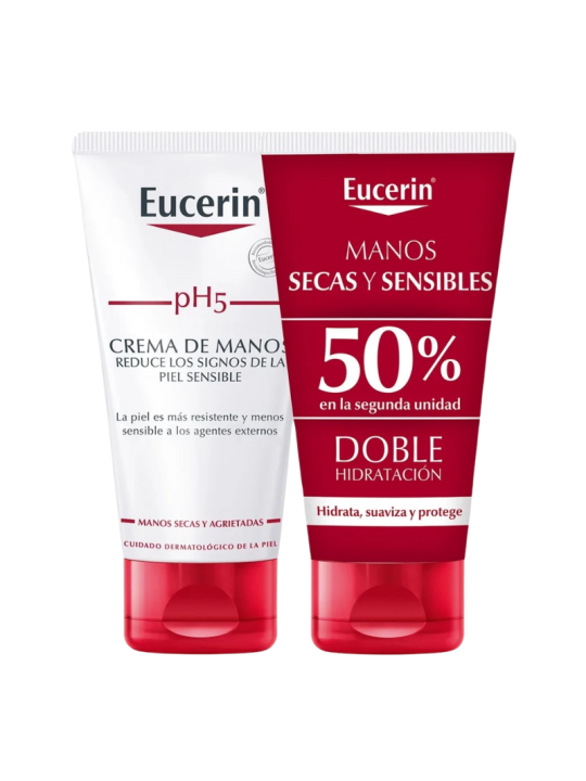 Eucerin duplo ph5 crema de manos 75 + 75 ml