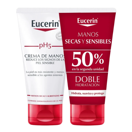 Eucerin duplo ph5 crema de manos 75 + 75 ml