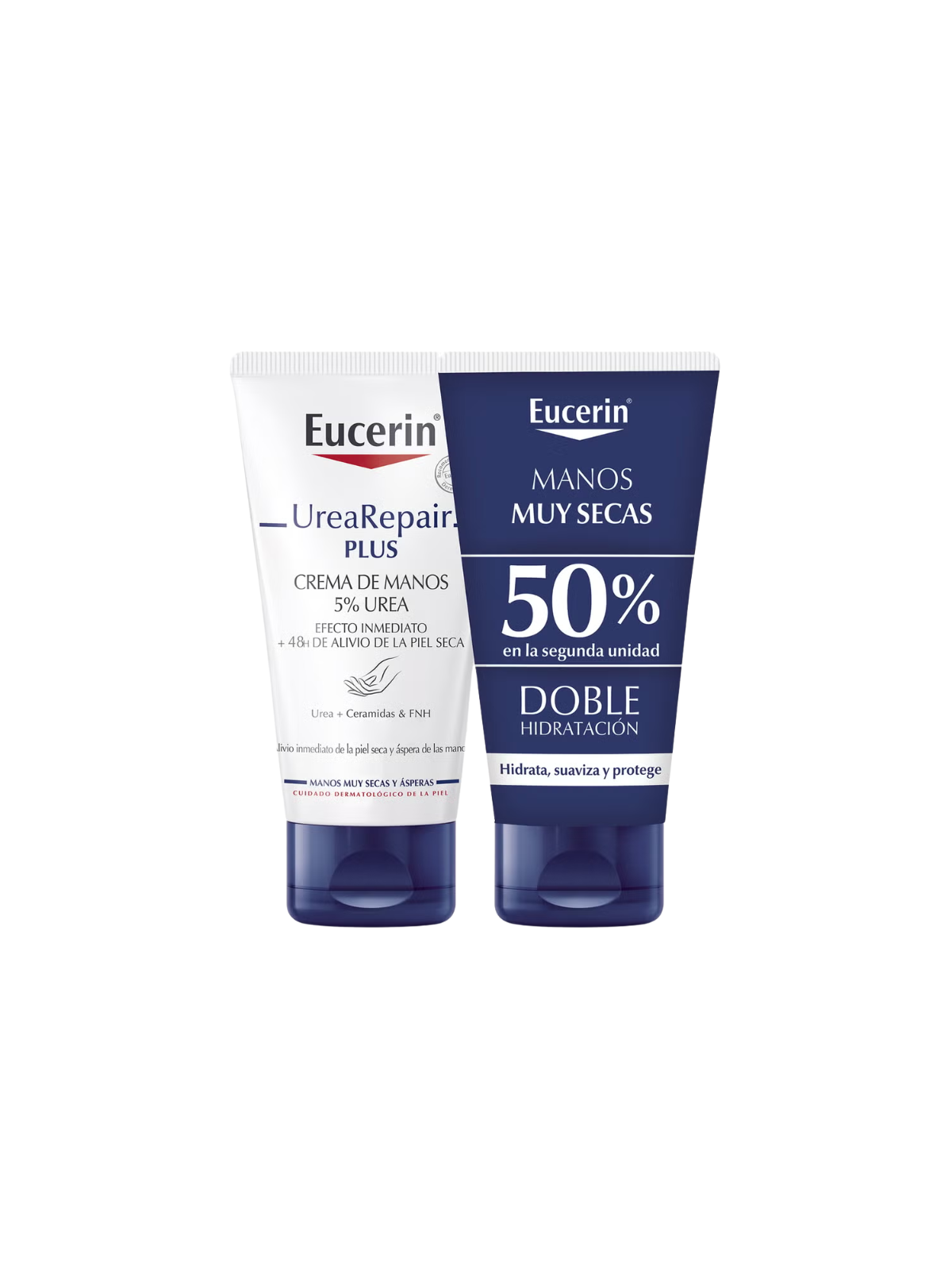 Eucerin duplo urearepair plus crema de manos urea 5% 75 + 75 ml