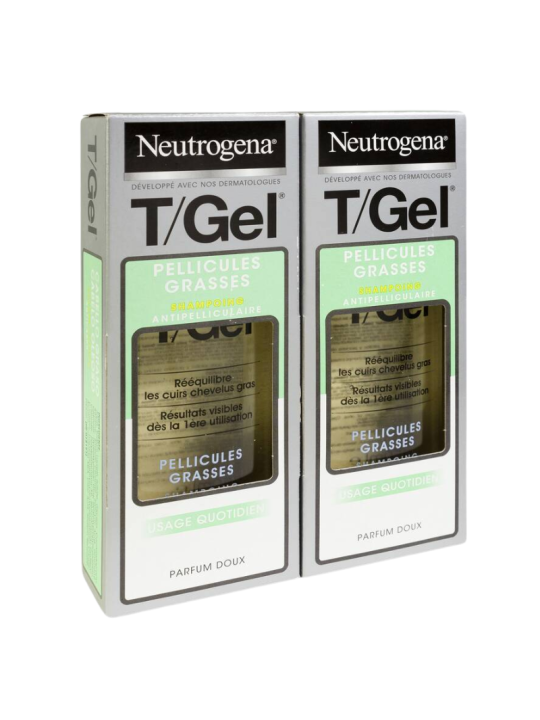 Neutrogena t/gel champú cabello graso duplo