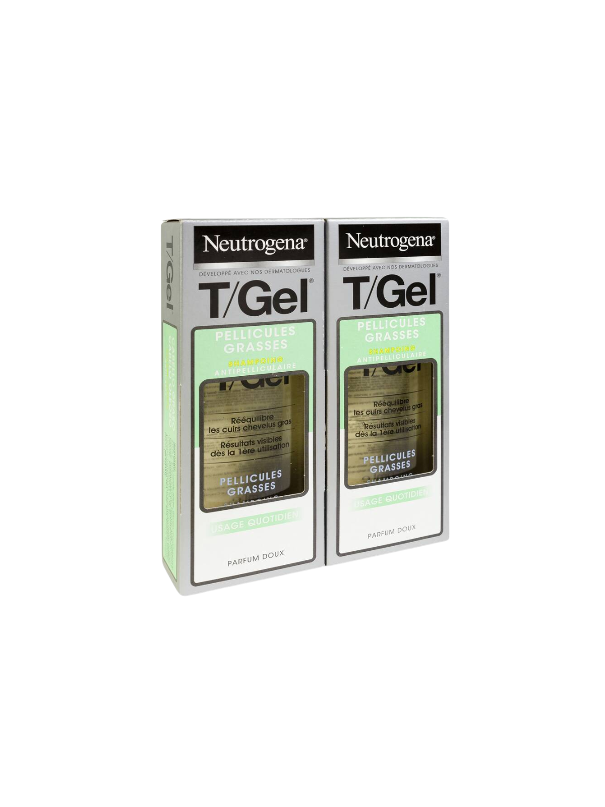 Neutrogena t/gel champú cabello graso duplo