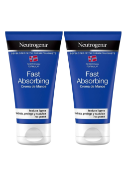 Neutrogena crema manos absorción rápida (envase duplo)