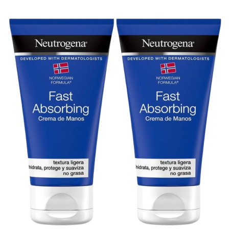Neutrogena crema manos absorción rápida (envase duplo)