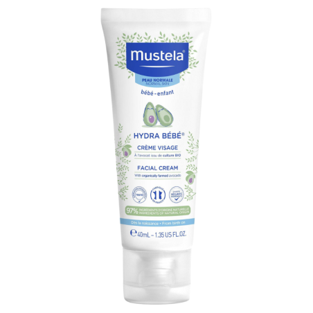 Mustela hydra bebe crema facial 40 ml
