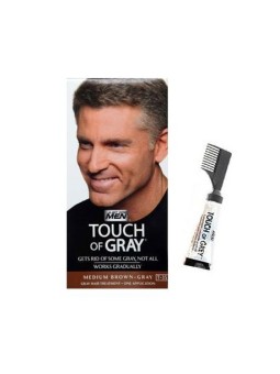 Just for men touch of grey castaño t-35