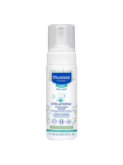 Mustela stelatopia champu mousse recien nacido