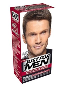 Just for men champu colorante castaño oscuro
