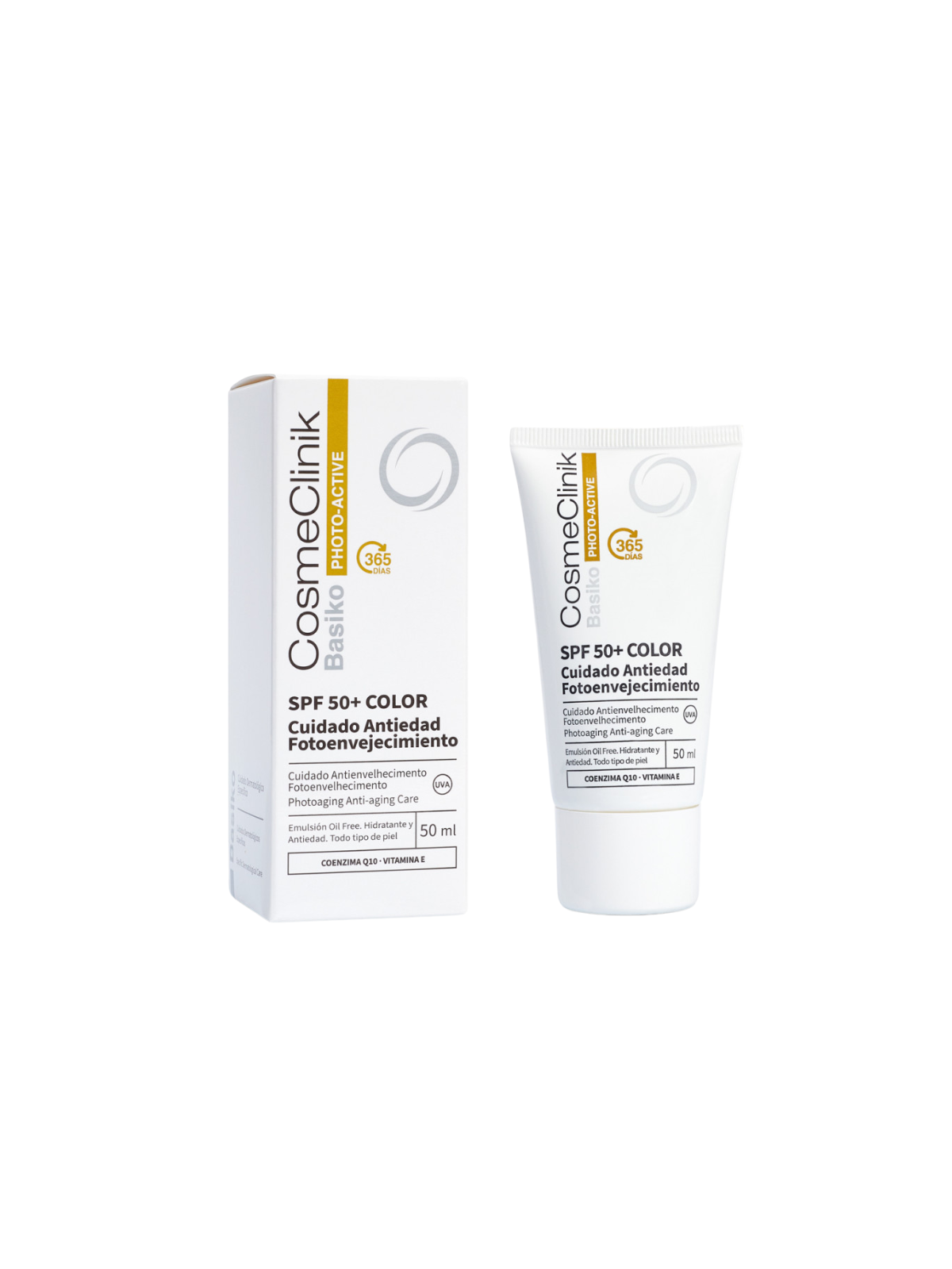 CosmeClinik Basiko solar 50+ emulsion color