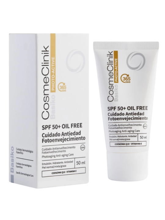 CosmeClinik Basiko solar 50+ emulsion oil free