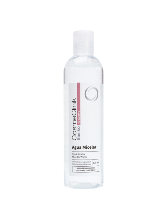 CosmeClinik Basiko agua micelar pieles sensibles y reactivas