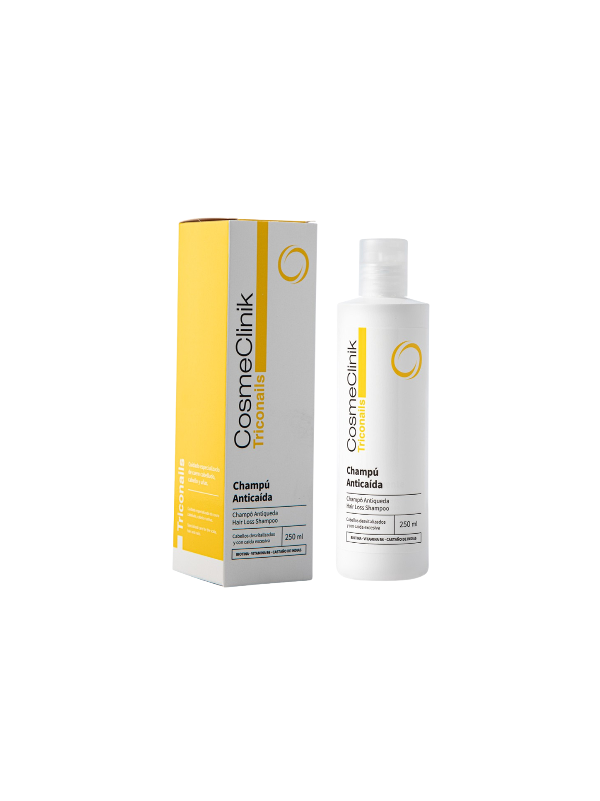 CosmeClinik Triconails champu tratamiento anticaida