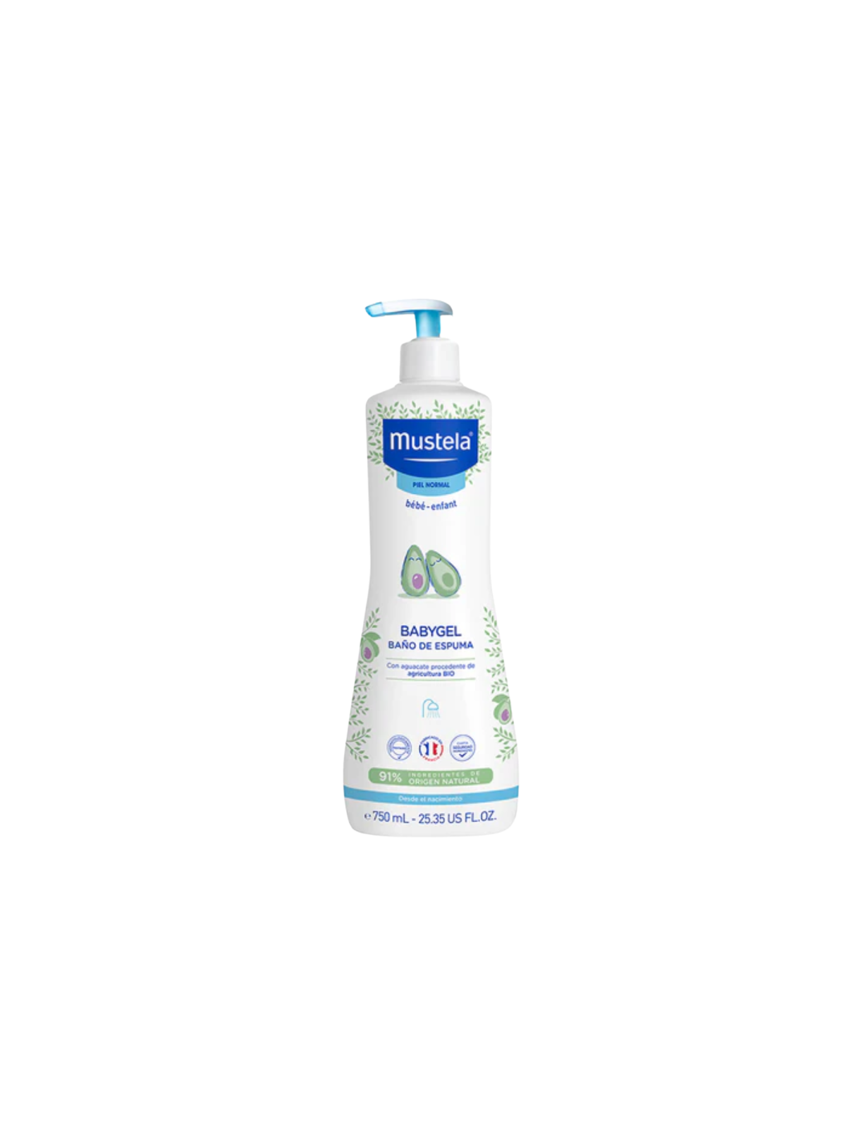 Mustela Babygel 750 ml