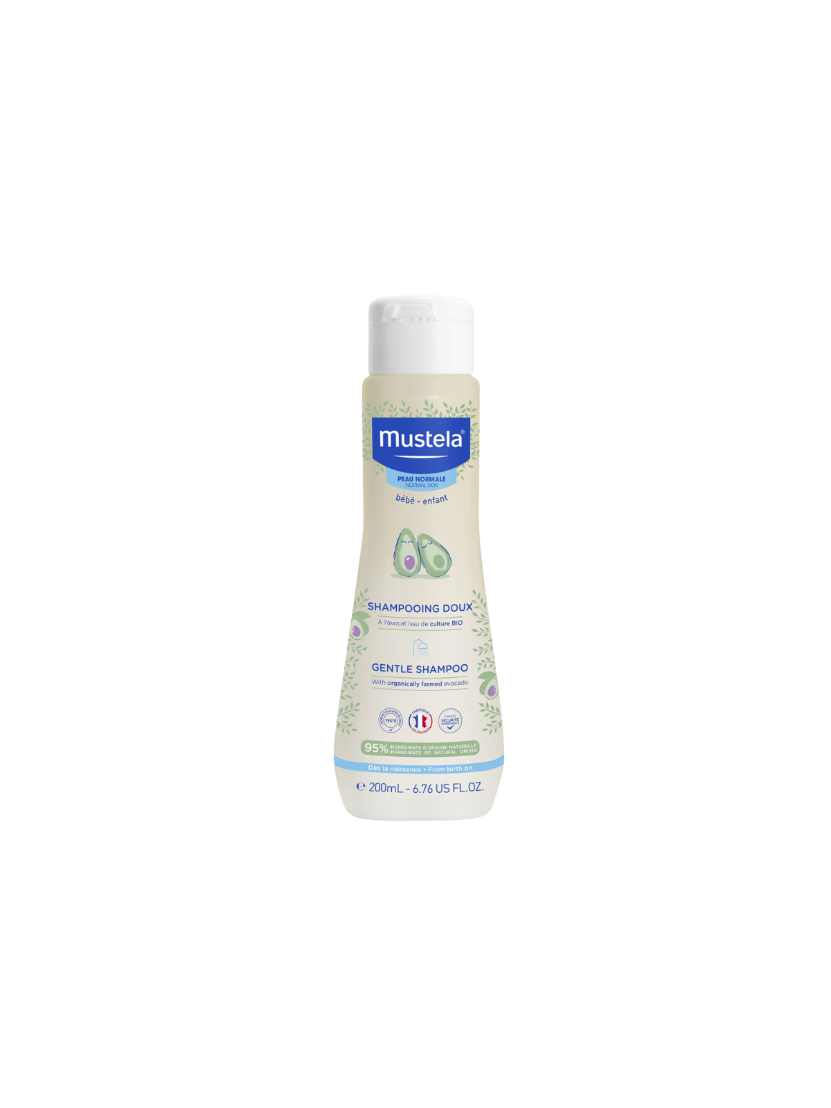 Mustela champú bebe 200 ml