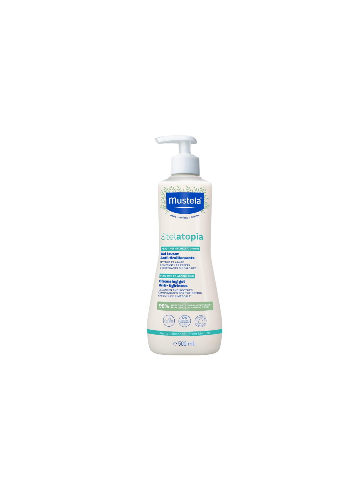 Mustela stelatopia gel lavante 500ml