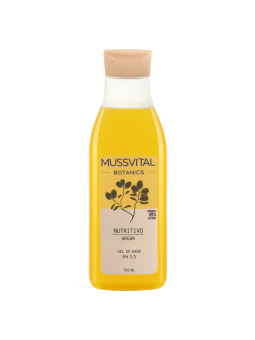 Mussvital gel de baño aceite de argán