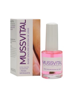 Mussvital base endurecedora de uñas