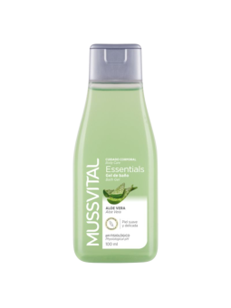 Mussvital essentials gel de baño con aloe vera 100ml