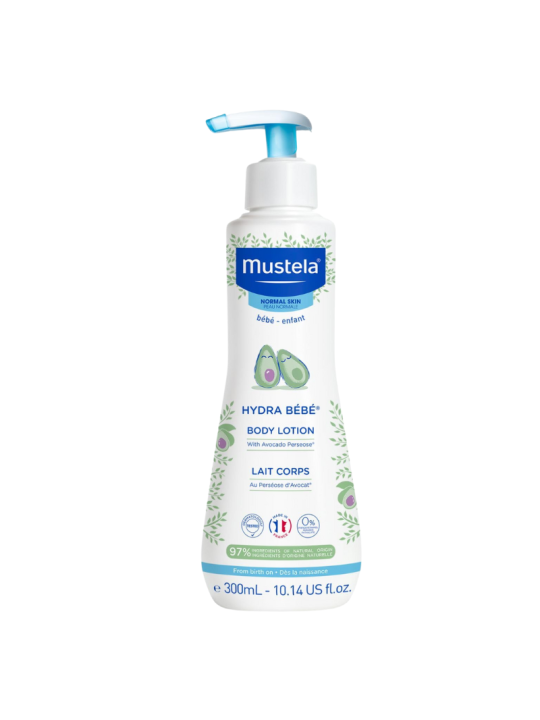 Mustela hydra bebe leche corporal